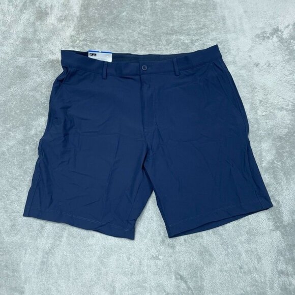 Greg Norman Men’s Stretch Shorts Navy Size 36 Comfort Waistband a0403 - Picture 1 of 7